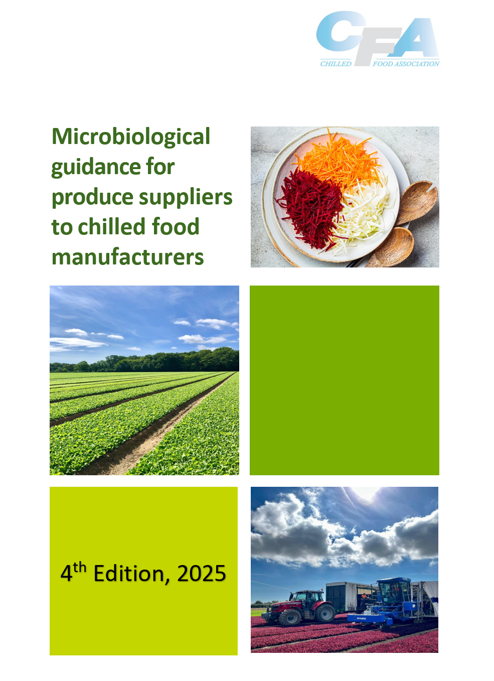 Microbiological Guidance for Produce Suppliers to Chilled Food Manufacturers (MGG4) (4th Edition) 2025
