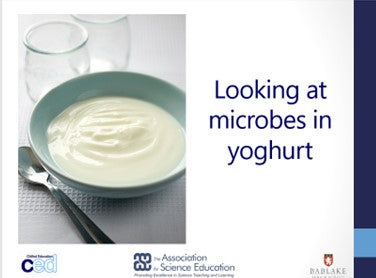 Free Lesson Plan - Microbes in Yoghurt
